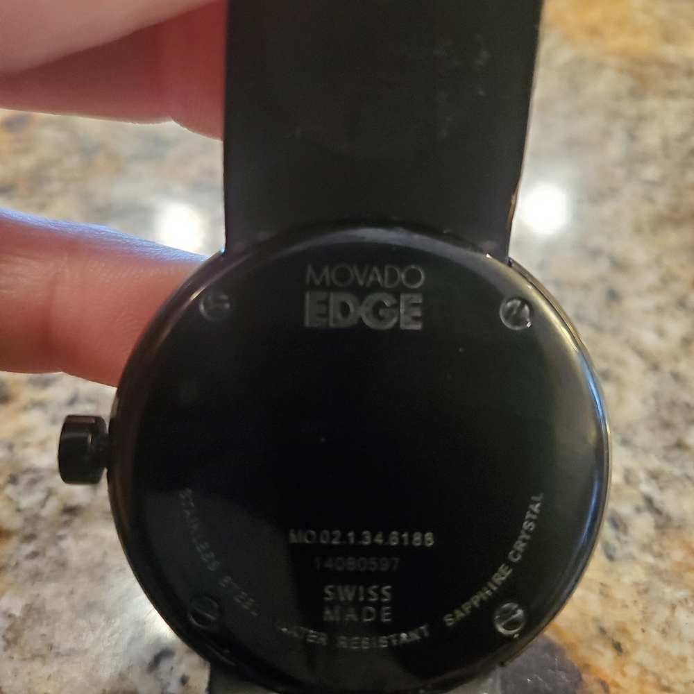 Excellent condition Movado Edge watch